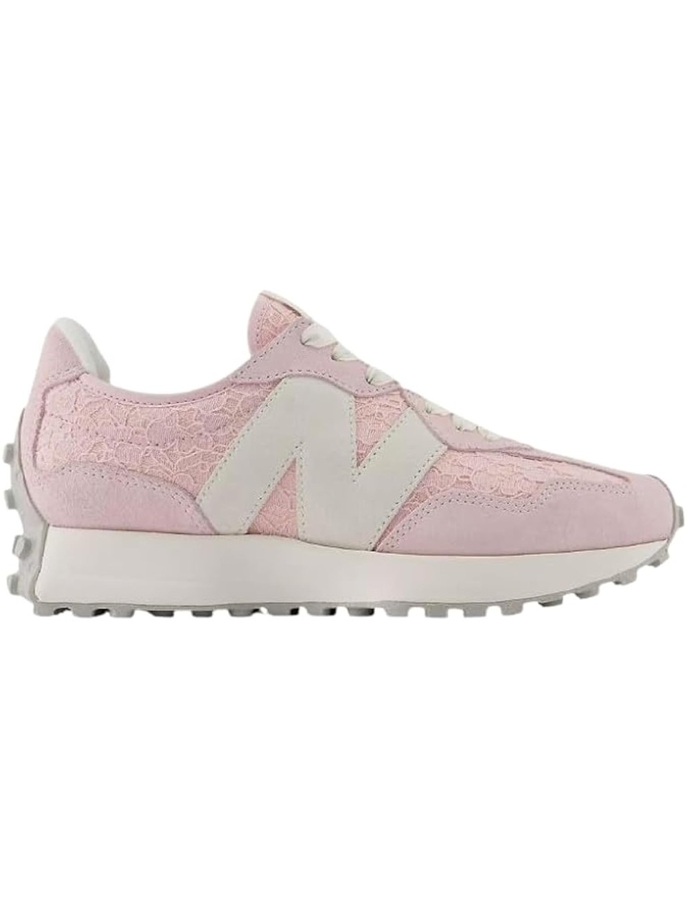 New Balance Pink Suede Runner Sneakers - Light Pink